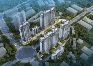 叁号公馆项目位于醴陵市唐山路与寨子岭路交汇处