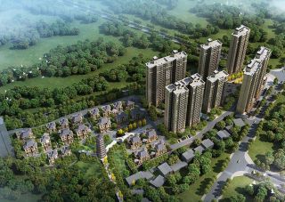 壹号公馆项目位于醴陵立三大道兰天宾馆旁