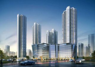 芙蓉醴项目位于醴陵国瓷大道与民富路交汇处