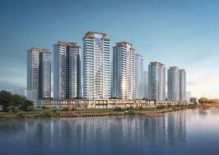 秀水怡城项目位于资兴市沿江南路（东江文化广场东500米）