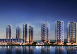 东江首府项目位于资兴市沿江北路