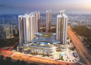 天润中环项目位于宜章县罗家山十字路口与明主西路交汇处