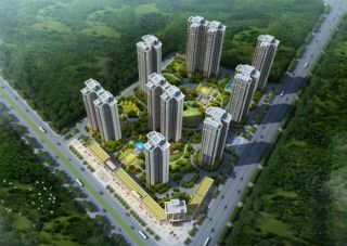 景秀家园D区项目位于攸县内环路与枫岭路交汇处