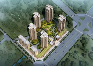 锦绣豪庭项目位于茶陵犀城大道华天酒店对面