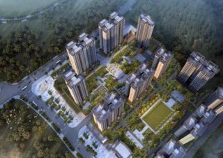 德泰鑫龙华府项目位于桂阳县骏马大道转樟市路口100米处