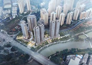 金钟滨江府项目位于郴州郴江路与青年大道交汇处