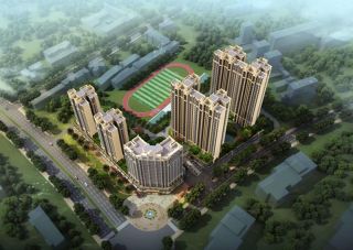 林邑翰庭项目位于郴州青年大道与下东边江路交汇处（苏园中学旁）