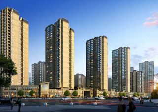 中央翰府项目位于安仁县八一中路与安仁大道交汇处