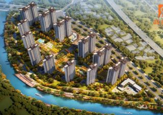 汇景雍和居项目位于郴州市郴江中路与郴江河交汇处（王仙桥旁）