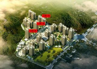 明大公园九里项目位于郴州香雪中路东坡岭隧道口右转200米