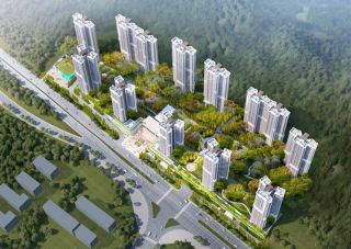 东城上筑项目位于郴州人民东路延伸段转至青年大道（青年大道与茶园路交汇处）