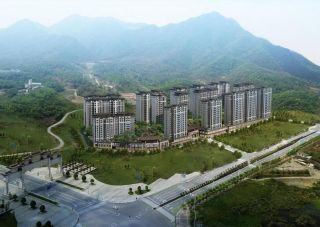 万腾观山悦项目位于郴州市后营大道与东湖西路交汇处