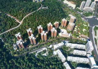 郴州-苏仙区公园华府项目位于郴州市国庆南路和青年大道的交汇处