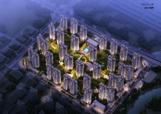 建投东玺台项目位于郴州市苏仙区郴州大道与观山大道交汇处