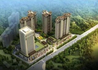 西苑8号项目位于郴州市松山路与兴城路交汇处