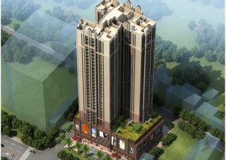 帝福韵城市之心项目位于郴州市国庆南路希顿酒店旁