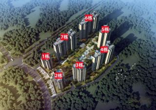 恒嘉月伴湾项目位于郴州市兴城路月形山公园旁