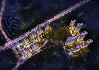 中梁首府项目位于郴州市北湖区郴州大道与冲口路交汇处东南侧