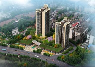 郴州-北湖区鼎森书香苑项目位于郴州市同福路66号（新一中旁）