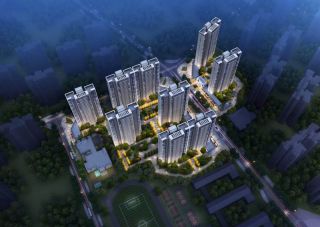 郴州-北湖区众联北城天悦项目位于郴州市南岭大道与温泉路交汇处