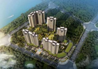 滨江学府项目位于耒阳市铜锣洲杜甫学校对面