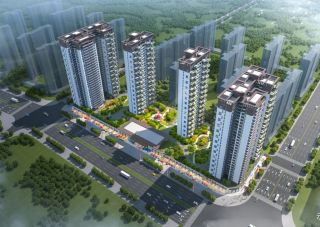 霞岭城二期项目位于祁东县永昌大道与霞岭路交汇处