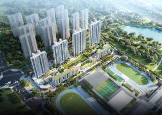 高科文渊阁项目位于株洲市天元区衡山路与栗合路交汇处