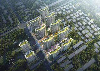 未来城项目位于南县都山路与南洲西路交汇处东南角