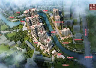 郴州-宜章县玉溪明珠项目位于宜章县九中河对面