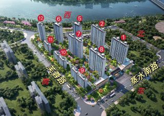 臻玺湾项目位于衡阳华新蒸水南路与芙蓉路交汇处(华新汽车站对面)