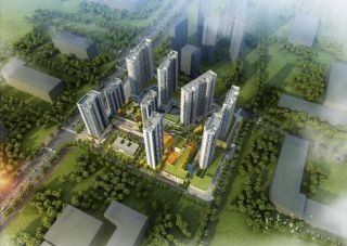 常德-武陵区新熙里二期项目位于常洞庭大道与朝阳路交汇处