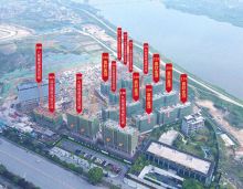 汨罗东华滨江新城4月上旬工程播报；汨罗东华滨江新城叠墅区17#栋喜封金顶；18#栋喜封金顶；19#栋喜封金顶；20#栋喜封金顶；21#栋喜封金顶；