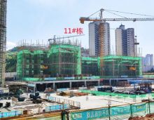 2022年8月30日，桂阳金麟府为您呈上8月项目施工进度播报情况！桂阳金麟府景观园林已初现雏形，桂阳金麟府楼盘1栋共33层，主体建至30层，即将封顶；