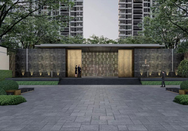 在这美好的时节里，滨水天宸的建设也如火如荼地推进着，每一处细节都在诉说着家的美好即将到来。走进滨水天宸施工现场，映入眼帘的是一派繁忙而有序的景象。项目园林园建工程已完成 90%，漫步其中，雏形初现的园林景观已能让人感受到未来的惬意与美好，