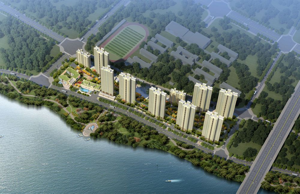 石门碧桂园十里江湾项目坐落在常德市石门县黄金路和刘家坪路交汇处（湘佳永兴学校正对面）；项目占地75.87亩，目前小区内规划1082户，停车位1193个。