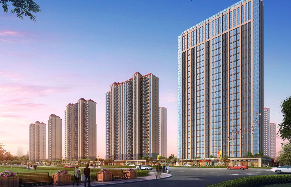 石门清华圆位于石门大道与黄金大道交汇处。项目住宅总户数约1962户，公寓总户数330户，配备地下停车位2252个，地面停车位57个。绿地率35%。