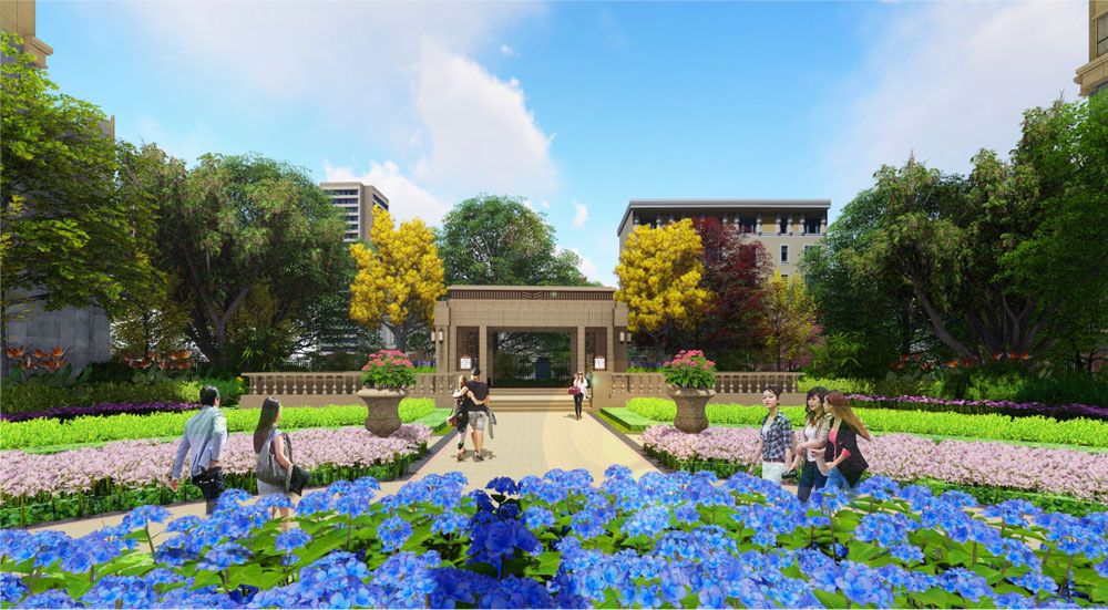 桃源东湖和缘二期项目坐落在桃源县梅溪桥八字路口，项目二期由11-17共六栋组成,共有506户，主推面积段由120到145㎡大三房和阔景平层，小区自带双语幼儿园。