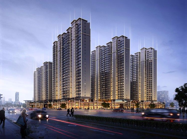 澧县中海蓝湾怎么样？项目总占地51616平米，建筑面积220000平米，容积率3.49，绿化率35%，周边北邻绕城线，