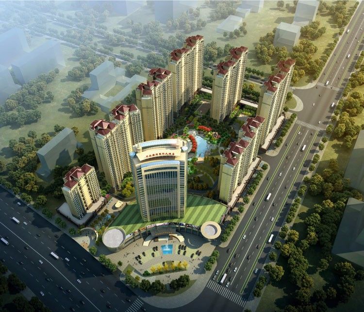 澧县中海蓝湾怎么样？项目总占地51616平米，建筑面积220000平米，容积率3.49，绿化率35%，周边北邻绕城线，