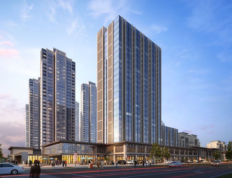 常德长房武陵府怎么样？项目占地面积约11.3万方，总建筑面积约35.5万方，容积率2.4，绿化率37%，小区规划总户数2098户，停车位2642个。