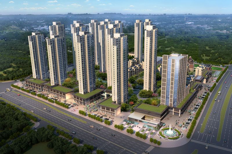 常德长房武陵府怎么样？项目占地面积约11.3万方，总建筑面积约35.5万方，容积率2.4，绿化率37%，小区规划总户数2098户，停车位2642个。