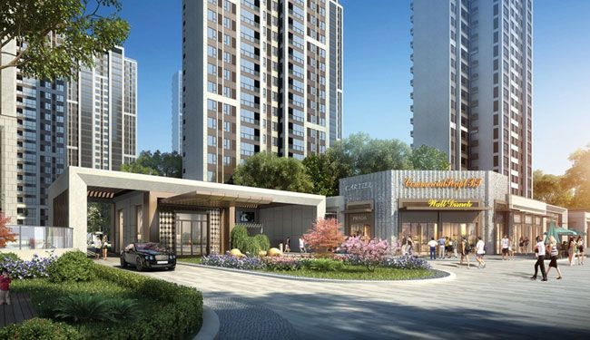 常德蓉国新赋项目规划总用地面积为322940㎡，总建筑面积为1072243.22㎡，地下室建筑面积209845.62㎡，建筑密度：23.2 0%，容积率2.6。