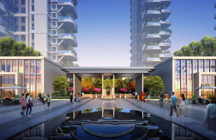 常德金盘云中樾怎么样？项目占地面积约25190.7㎡，小区预计规划户数386户，地下车位561个，周边配有武陵三小、青林小学等。