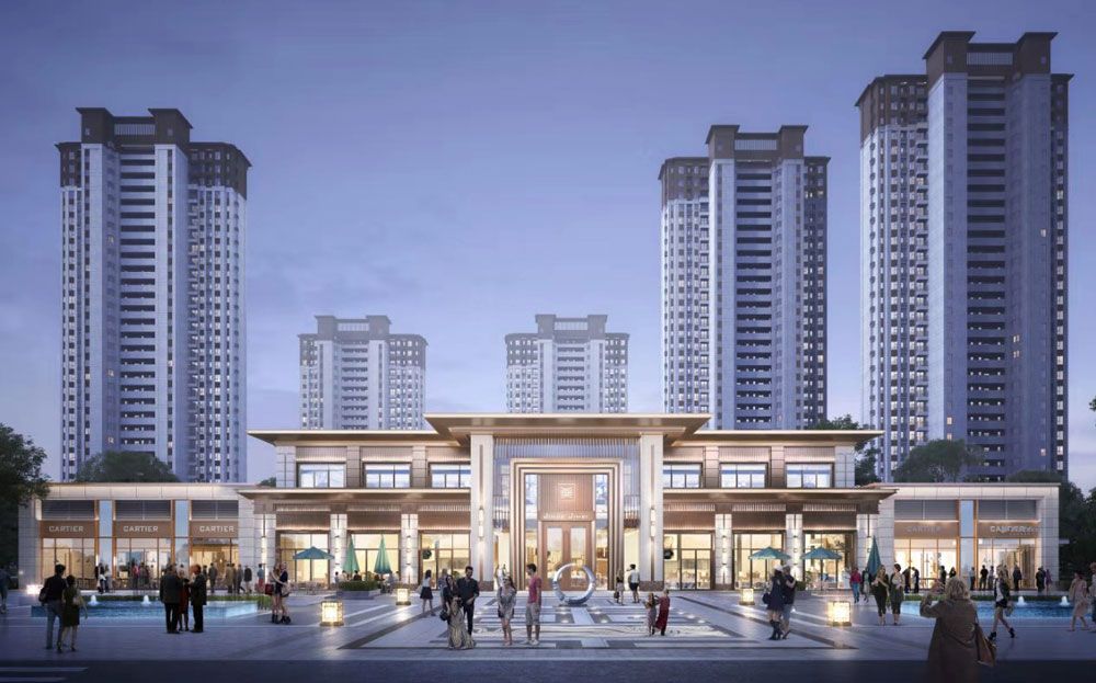 常德金科天宸怎么样？项目占地面积27888㎡，建筑面积85632㎡，容积率2.5，小区规划户数552户。规划有高层住宅及沿街商业。