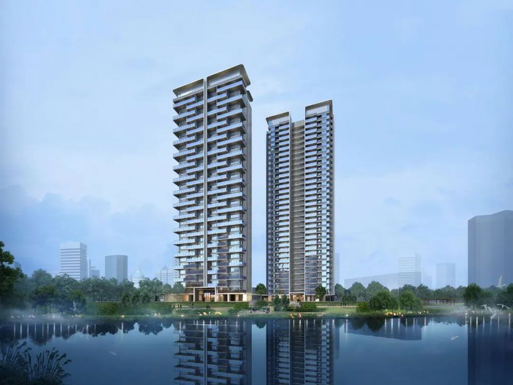 常德华政紫樾台在哪里？项目总建筑面积40205.1㎡，总占地面积9663.87㎡（一期），容积率3.3（一期），绿化率39.99%，建面约207/213㎡空中墅大平层。