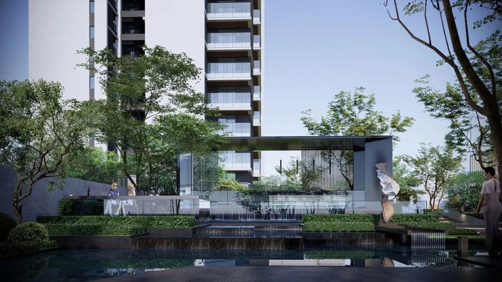 常德华政紫樾台在哪里？项目总建筑面积40205.1㎡，总占地面积9663.87㎡（一期），容积率3.3（一期），绿化率39.99%，建面约207/213㎡空中墅大平层。