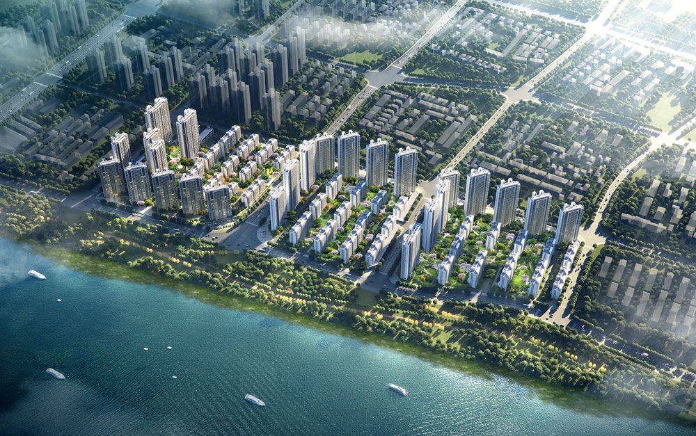 常德吾悦和府怎么样？项目总占地约320余亩，建筑面积75万方，拥有近5000余套住宅，项目位于永丰路和滨江大道的交汇处。