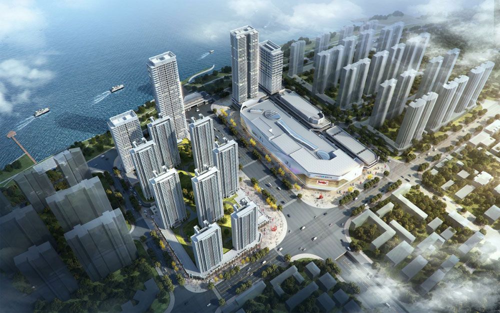 常德鼎城吾悦广场怎么样？项目位于常德鼎城区滨江大道南侧，总建筑面积约120万㎡，总占地面积约155亩，住宅、loft、公寓等多元业态为一体，