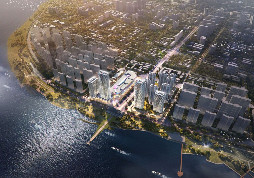 常德鼎城吾悦广场怎么样？项目位于常德鼎城区滨江大道南侧，总建筑面积约120万㎡，总占地面积约155亩，住宅、loft、公寓等多元业态为一体，