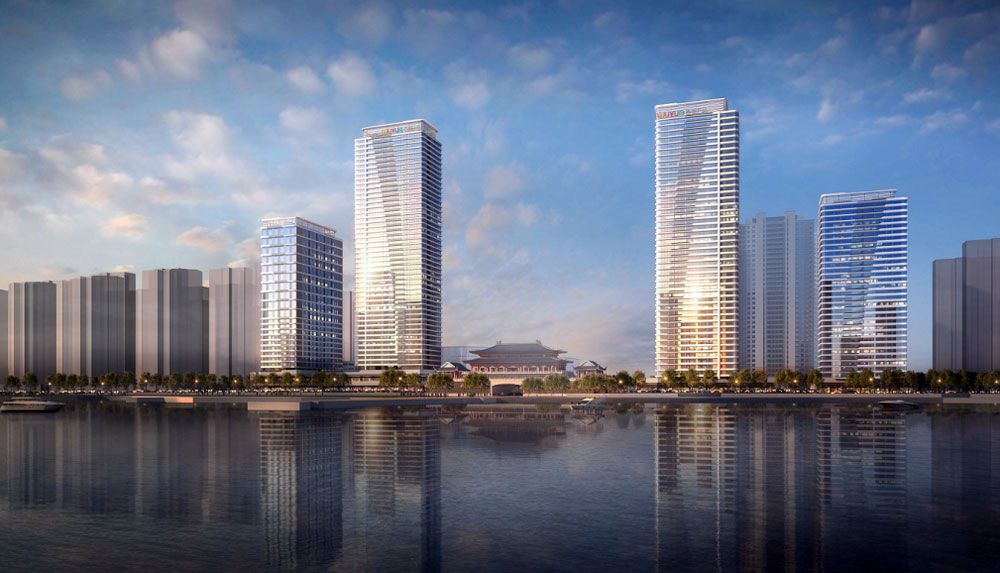 常德鼎城吾悦广场怎么样？项目位于常德鼎城区滨江大道南侧，总建筑面积约120万㎡，总占地面积约155亩，住宅、loft、公寓等多元业态为一体，